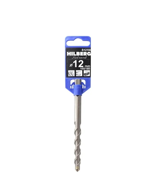 Бур SDS+ 12*160мм S12160. HILBERG