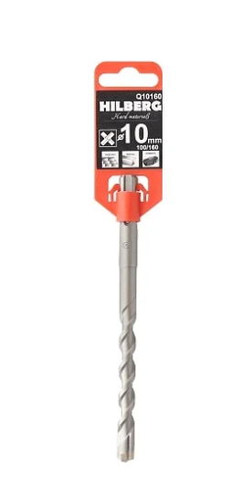 Бур Квадро SDS+ 10*160мм Q10160. HILBERG