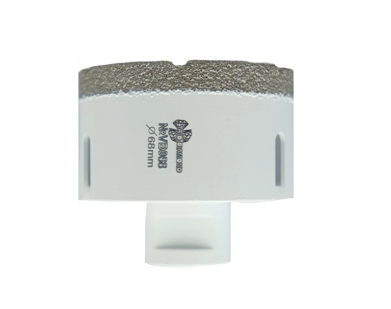 Коронка алмазная для УШМ М14, 68мм с воском VB068. TRIO DIAMOND