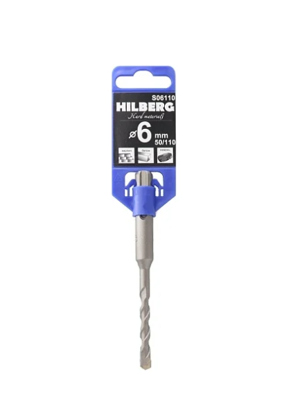 Бур SDS+ 6*110мм S06110. HILBERG