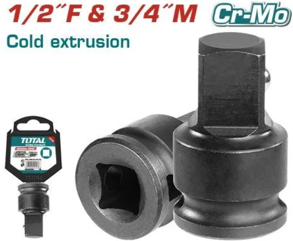 Адаптер ударный Cr-Mo, 1/2"(F) X 3/4"(M) TOTAL