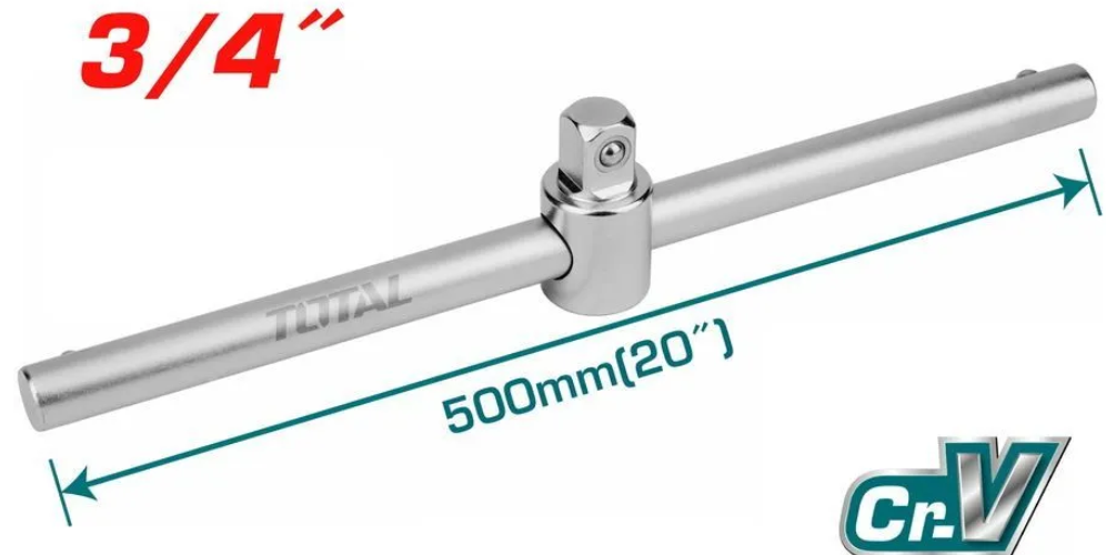 Вороток Т-образный 500мм 3/4" TOTAL